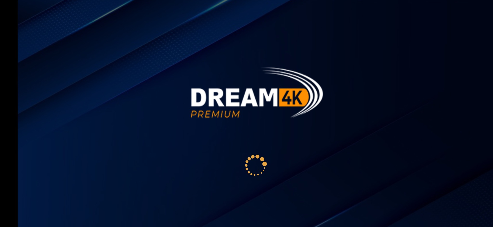 Dream 4K player application screen 1 showing the app interface